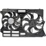 DORMAN 621-539 Dual Fan Assembly Without Controller