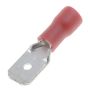 DORMAN 638-260 22-18 Gauge Male Slide Disconnect Terminal, .250 In., Red