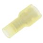 DORMAN 638-267 12-10  Gauge Female Slide Disconnect Terminal, .250 In., Yellow