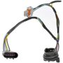 DORMAN 645-539 Headlight Socket And Connector Wire Harness Assembly