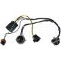 DORMAN 645-745 Wiring Harness Assembly With Two Lamp Sockets And Three Connectors