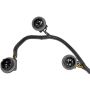 DORMAN 645-936 Rear Driver's Side Tail, Turn, Brake, And Backup Light Harness With Sockets