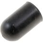 DORMAN 650-006 7/32 In. Rubber Black Vacuum Cap