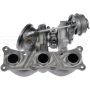 DORMAN 667-204 Turbocharger And Complete Gasket Kit