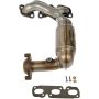 DORMAN 674-831 Manifold Converter - Not CARB Compliant