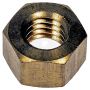 DORMAN 680-004 Hex Nut-Brass- 3/8-16 x 9/16 In.