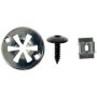 DORMAN 700-086 Splash Shield Screw With Retainer, Clip