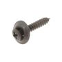 DORMAN 700-107 Trim Screw-Black Sems Head-No. 8 x 1 In.