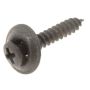 DORMAN 700-107 Trim Screw-Black Sems Head-No. 8 x 1 In.
