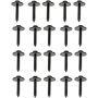 DORMAN 700-114 Splash Shield Retainer Hardware - Self-Tapping Hex Head - M4.8 X 33MM