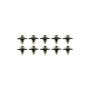 DORMAN 702-008 Door Panel Trim Retainer Kit - Nissan/Infinity