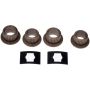 DORMAN 703-265 Door Hinge Pin And Bushing Kit - 2 Pins, 4 Bushings, 2 Clips