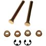 DORMAN 703-270 Door Hinge Pin And Bushing Kit - 2 Pins, 4 Bushings, 2 Clips
