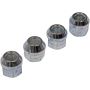 DORMAN 711-106 Wheel Nut Chrome Bulge 7/16-20