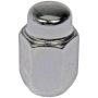 DORMAN 711-201 Wheel Nut Chrome Acorn 2-Pc 1/2-20