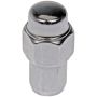 DORMAN 711-208 Wheel Nut Chrome Std. Mag 2-Pc 1/2-20