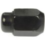 DORMAN 711-211 Wheel Nut Black Chrome Acorn 2-Pc 1/2-20