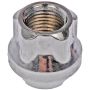 DORMAN 711-226 Wheel Nut Lock Chrome Spline Drive Bulge 1/2-20