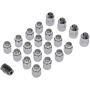 DORMAN 711-241 Chrome Acorn 2-Pc 1/2-20