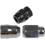 DORMAN 711-241 Chrome Acorn 2-Pc 1/2-20