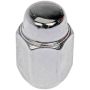 DORMAN 711-241 Chrome Acorn 2-Pc 1/2-20