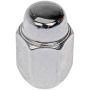 DORMAN 711-241 Chrome Acorn 2-Pc 1/2-20
