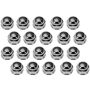 DORMAN 711-265 Wheel Nut Chrome Acorn Bulge Seat 1/2-20