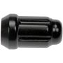 DORMAN 711-315A Black Spline Drive Wheel Nut - M12-1.50