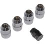 DORMAN 711-321 Wheel Nut Lock Chrome Acorn Lock M12-1.50