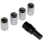 DORMAN 711-325 Wheel Nut Lock Chrome Tuner M12-1.50