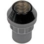 DORMAN 711-346 Black Chrome Acorn M12-1.50