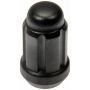 DORMAN 711-355C Matte Black Spline Drive Lock Set M12-1.50