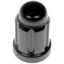 DORMAN 711-356 Black Chrome Spline Drive Lock Set M12-1.50