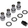 DORMAN 711-523 Wheel Nut Lock Chrome Duplex Mag 9/16-18
