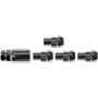 DORMAN 712-228 Wheel Nut Lock Chrome Acorn Set 1/2-20