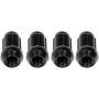 DORMAN 712-315C Matte Black Spline Drive Lock Set M12-1.50