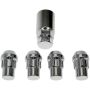 DORMAN 712-328 Wheel Nut Lock Chrome Acorn Set M12-1.50