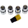 DORMAN 712-680 M14-1.50 Deep Wheel Lock Set