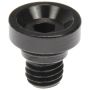 DORMAN 712-X95A Wheel Nut Cap, Black Aluminum