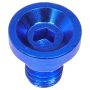 DORMAN 712-X95D Wheel Nut Cap, Blue Aluminum