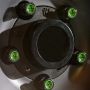 DORMAN 712-X95F Wheel Nut Cap, Green Aluminum