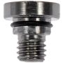 DORMAN 712-X95H Wheel Nut Cap, Grey Aluminum