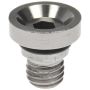 DORMAN 712-X95H Wheel Nut Cap, Grey Aluminum