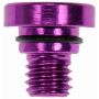 DORMAN 712-X95J Wheel Nut Cap, Purple Aluminum