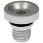 DORMAN 712-X95X Wheel Nut Cap, Silver Aluminum