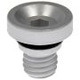 DORMAN 712-X95X Wheel Nut Cap, Silver Aluminum