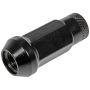 DORMAN 713-285A Black Open End Knurled Wheel Nuts