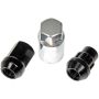 DORMAN 713-375A Black Acorn Wheel Nut Lock Set