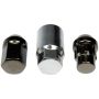 DORMAN 713-375Z Hyper Black Acorn Wheel Nut Lock Set