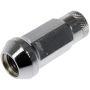 DORMAN 713-385 Chrome Open End Knurled Wheel Nuts